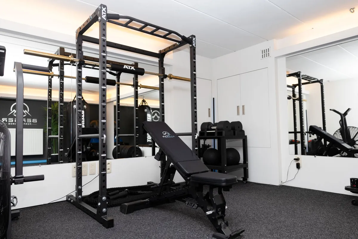 ATX squat rack met verstelbare bank